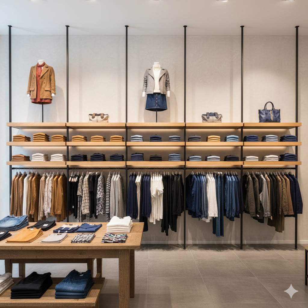 قفسه بندی پوشاک